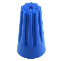 Conector prin insurubare cu eliberare rapida 22AWG-14AWG sucit albastra max.105C NINIGI ST-130/B