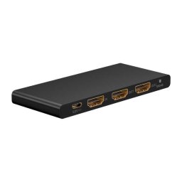 Splitter HDMI 4K 60Hz V2.0 1x HDM 1 la 2x HDMI activ Goobay 58481