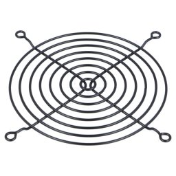 Protectie ventilator metal 120x120mm pentru surub negru TQSolution FG-12-BK