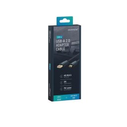 Cablu Profesional 3m mini USB 2.0 - USB Hi-Speed 480Mbit/s OFC cupru fara oxigen aurit Clicktronic 70128