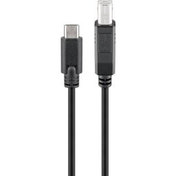 Cablu USB 3.1 Type C la USB B imprimanta 1m Goobay