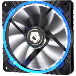 Ventilator ID-Cooling CF-14025-B 140mm 200-1300RPM Concentric Circular iluminare albastra