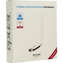 Adaptor retea USB 2.0 wireless N 300Mbps antena externa U1 Tenda