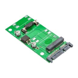 Adaptor mSATA - SATA verde Orico S22PTMS