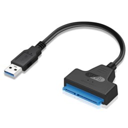 Cablu adaptor convertor USB 3.0 - SATA 22 pini pentru HDD si SSD