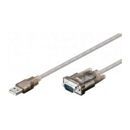 Cablu convertor Windows 10 USB la RS232 Serial DB9 1.5m Goobay