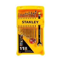 Set 11 chei combinate 4-94-647 Stanley finisaj cromat