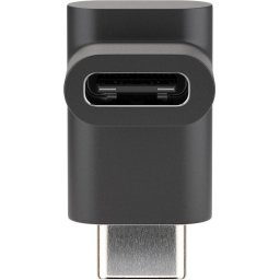 Adaptor USB TYPE C la USB TYPE C 90 20x10x10mm negru Goobay