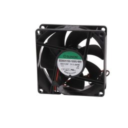 Ventilator DC axial 12VDC 80x80x25 mm 55.77m 3/h 28dBA 2600rot/min 24AWG SUNON EE80251S3-1000U-999