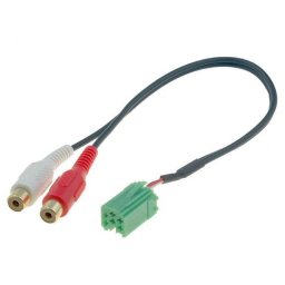 Cablu adaptor Aux RCA Renault 4CarMedia