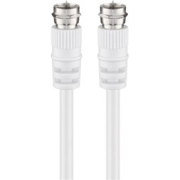 Cablu antena dublu ecranat F tata-tata 5m Goobay