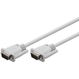 Cablu monitor VGA 15p HD tata -15p HD tata 2m dublu ecranat Goobay