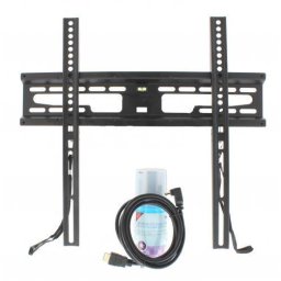 Suport TV LCD de perete 23-60 fix cu snur cablu HDMI solutie de curatat Well