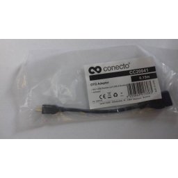 Cablu adaptor pentru casa de marcat fiscala cu functie OTG mini USB tata - USB mama 15cm Conecto