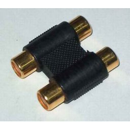 Adaptor prelungire 2x RCA mama la 2x RCA mama aurit