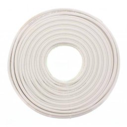 Cablu coaxial RG6 75R fire Cupru ecranat cu folie Aluminiu fire CUPRU 48x0.12 Well