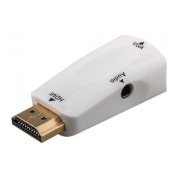 Adaptor HDMI tata - VGA mama 3.5 mm jack Goobay