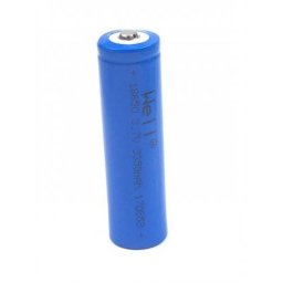 Acumulator industrial Li-ion terminal cu varf 18650 3.7V 3350mAh Well
