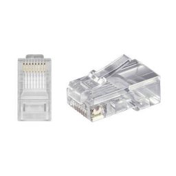 Mufa internet RJ45 CAT5 8p8c cablu push rotund