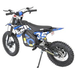MOTOCICLETA ELECTRICA OFF ROAD ACCU , CADRU METALIC, 1500W, 48V/15.6AH, HECHT 59150 BLUE