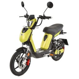 SCUTER ELECTRIC 800W, PEDALE, MAX. 45 KM/H, AUTONOMIE 40 KM, HECHT BETIS GREEN