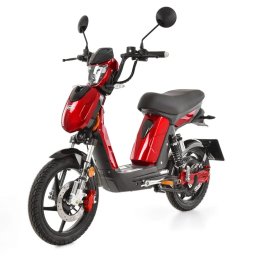 SCUTER ELECTRIC 800W, PEDALE, MAX. 45 KM/H, AUTONOMIE 40 KM, HECHT BETIS RED