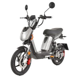 SCUTER ELECTRIC 800W, PEDALE, MAX. 45 KM/H, AUTONOMIE 40 KM, HECHT BETIS SILVER