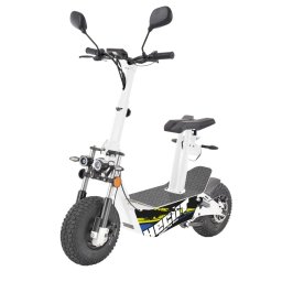 SCUTER ELECTRIC 3000W, MAX. 45 KM/H, AUTONOMIE 50 KM, HECHT TERRIS WHITE