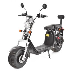 SCUTER ELECTRIC 1500W, MAX. 45 KM/H, AUTONOMIE 60 KM, HECHT COCIS BLACK