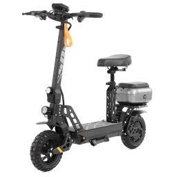 TROTINETA ELECTRICA, VITEZA MAXIMA 50KM/H, AUTONOMIE 50KM, BATERIE 48V / 10 AH, 1000W, HECHT 5201 BLACK