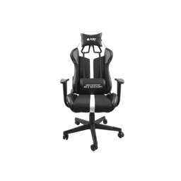 Scaun gaming Genesis FURY AVENGER XL, material piele ecologica+polyester, reglabil pe inaltime, greutate maxima suportata 150 kg, inaltime scaun reglabil 46.5 - 56.5 cm, spatar ajustabil 180°, dimensiuni roti 60mm, echipat cu piston cu gaz clasa 3, maner