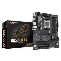 Placa de Baza GIGABYTE B650 UD AX AM5, 4x DDR5, 1x DP 1x HDMI, 1x PCIE 4.0 x16 2x PCIE 3.0 x16 1x PCIE 3.0 x1, 3x M.2, 4x SATA 6GB/s, ATX