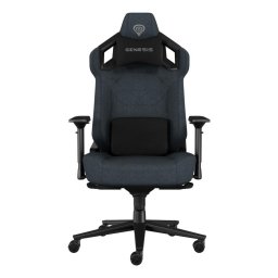 Scaun gaming Genesis Nitro 800, material textil, reglabil pe inaltime, greutate maxima suportata 150 kg, inaltime scaun reglabil 47 - 53 cm, spatar ajustabil 135°, dimensiuni roti 60mm, echipat cu piston cu gaz clasa 4, manere 4D, negru