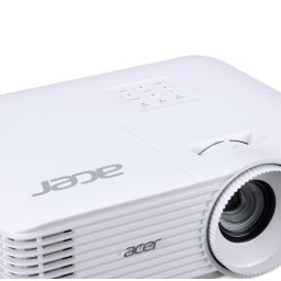 Videoproiector Acer P5550, FHD 1920* 1080, 5.200 lumeni, up to WUXGA 1920* 1200, 16:9/ 4:3, 18.000:1, dimensiune maxima imagine 7.62 m (300"), zoom 1.3x, 2* HDMI, HDBaseTx 1, RJ45, audio in/ out, USB Type-A Out, DC Out (5V/1.5A), boxa 10W, RS232, D-sub, D