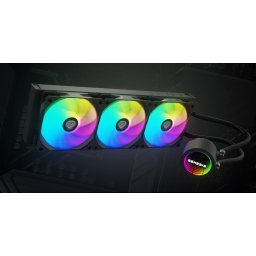 Cooler Procesor GENESIS HYDRIA 360 ARGB NEGRU, dimensiune radiator 397x120x27mm, 3 ventilatoare ARGB, Viteza ventilatoare: 500-1550 RPM, Airflow ventilatoare: 80 CFM, Suport AMD: AM4/AM5, suport INTEL: LGA 1151/1156/1150/1200/1700/1851