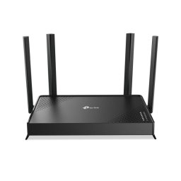 ARCHER BE220 Dual-Band Wi-Fi 7 Router SPEED: 688 Mbps at 2.4 GHz + 2882 Mbps at 5 GHz SPEC: 4× external Antennas, 2.0 GHz Quad-Core CPU, 1* 1Gbps WAN port + 4 *1 Gbps LAN ports, MLO, 4096-QAM, OFDMA, HE160 on 5GHz FEATURE: Tether App, WPA3, Access Point M