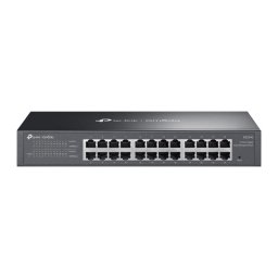 Omada 24-Port Gigabit Easy Managed Switch PORT: 24× Gigabit RJ45 Ports SPEC: 1U 13-inch Rack-mountable Steel Case FEATURE: Integration with Omada SDN Controller and Omada Cloud Essentials, Flow Control, Loopback Detection, Port Isolation, Port Mirroring,