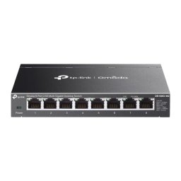 Switch TP-Link DS108G-M2, 8 x porturi RJ-45, viteza LAN 10/100/1000/2500 Mbps, standarde IEEE 802.3u, 802.3ab, 802.3x, 802.1p, 802.3bz, caracteristici speciale 802.3X Flow Control, 802.1p/DSCP QoS, IGMP Snooping, Store and Forward