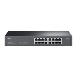 LS1016G LiteWave 16-Port Gigabit Switch PORT: 16× Gigabit RJ45 Ports SPEC: 1U 13-inch Rack-mountable Steel Case FEATURE: Plug and Play