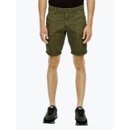 Pantaloni scurti barbati John cu talia medie si croiala Regular fit, Verde (SELECTATI MARIMEA: 29)