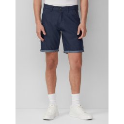 Q/S by s.Oliver Pantaloni scurti barbati chino, Jhon cu croiala Regular fit si talie medie, Indigo (SELECTATI MARIMEA: 29)