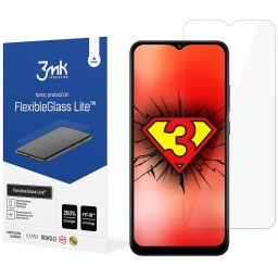 Folie Protectie Ecran 3MK FlexibleGlass Lite pentru Samsung Galaxy A02s A025F / Samsung Galaxy A02s A025G / Samsung Galaxy A03s, Sticla Flexibila, 0.16mm