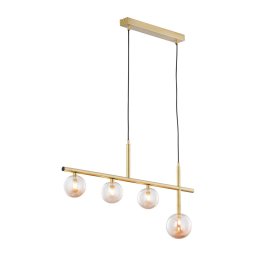 Jupiter 1899 - Lustră suspendată pe cablu NEPTUN 4xG9/14W/230V, auriu