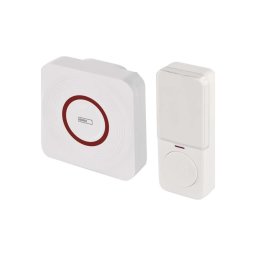 Sonerie wireless pentru priză GoSmart 230V + 1xCR2032 alb Wi-Fi