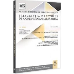 Revista romana de executare silita Nr.1 din 2025