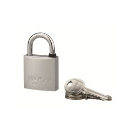 Lacat de exterior Mach 3, 40 mm, alama nichelata, 2 chei