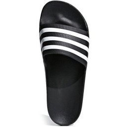 Adilette Aqua Slides Unisex Black,White