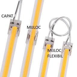 Conector landa led 8mm