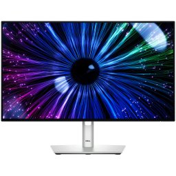 Monitor LED Dell UltraSharp U2424H, 23.8 1920x1080 16:9 120Hz IPS AG sRGB 100%, 178/178, 1000:1, 250cd/m, 5ms(fast)/8ms(normal), Light Sensor, 1xDP/1xHDMI/1xDP Out/1xUSB-C Up/2xUSB3.2/1xAudio Jack + 1xUSB-C 15W PD/1xUSB3.2 Height/Tilt/Swivel/Pivot