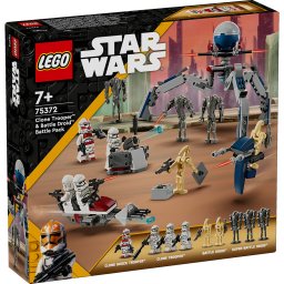 Pachet de lupta: clone trooper si droid de lupta